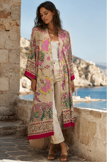 Elara Uzun Kimono - Görsel 1