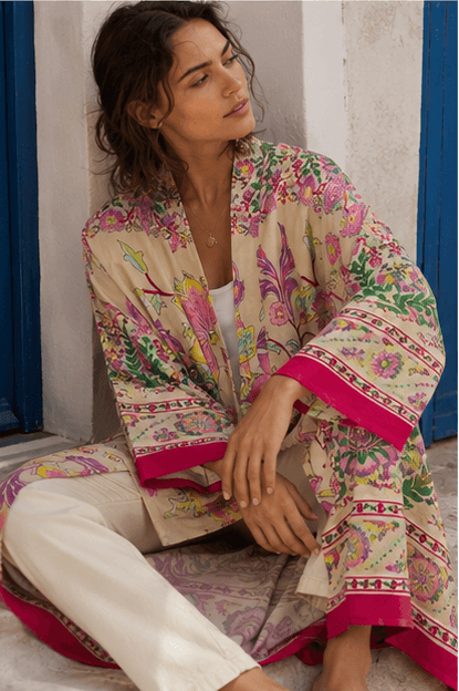 Elara Uzun Kimono - Görsel 4