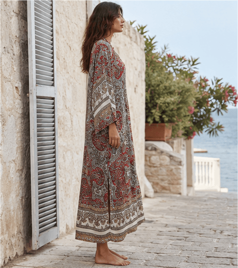 Ravena Uzun Kimono - Görsel 3