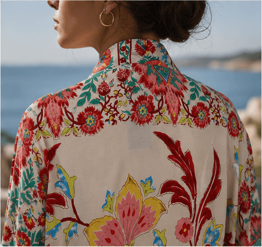 Amaris Uzun Kimono - Görsel 4