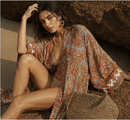 Terra Uzun Kimono - Görsel 3